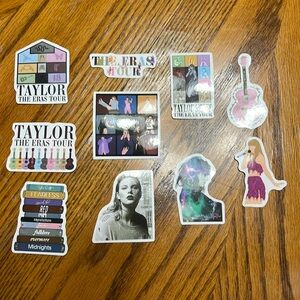 Taylor Swift Stickers. (Various ) Qty-10